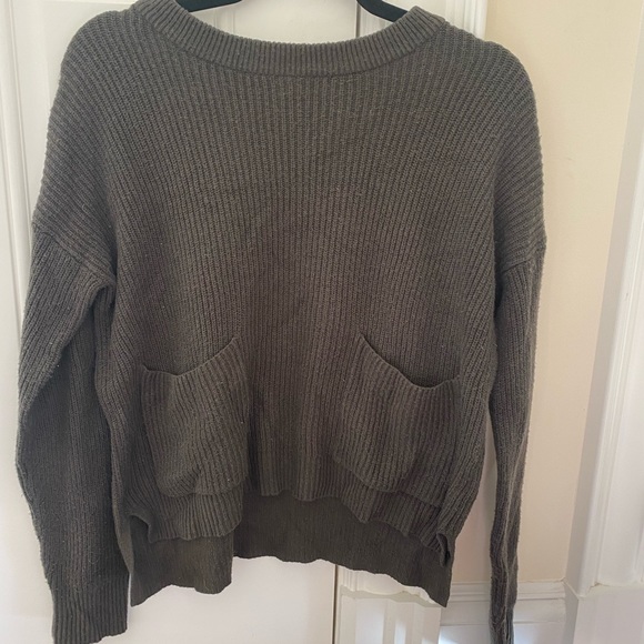 Madewell greenish gray sweater - Picture 2 of 4